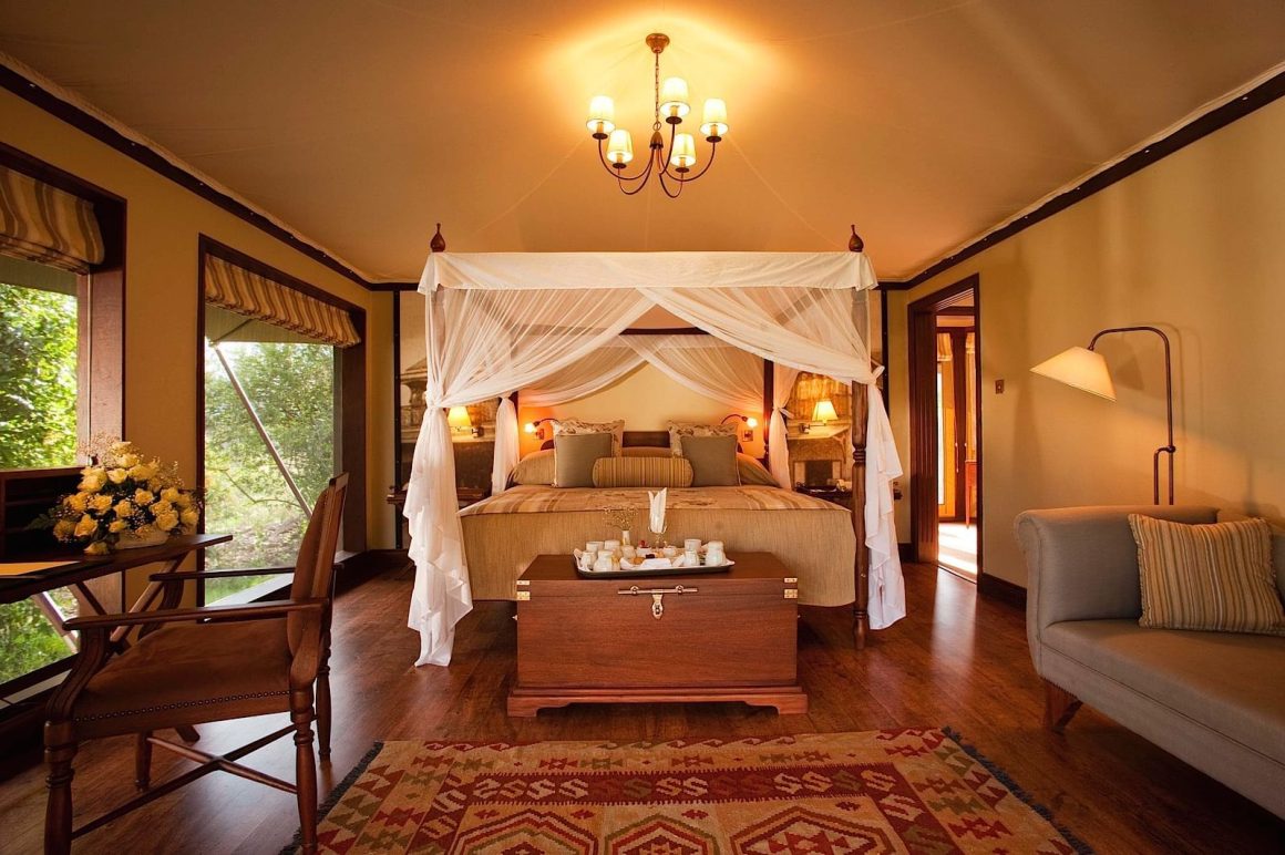 Amboseli Serena Safari Lodge beneath Mount Kilimanjaro